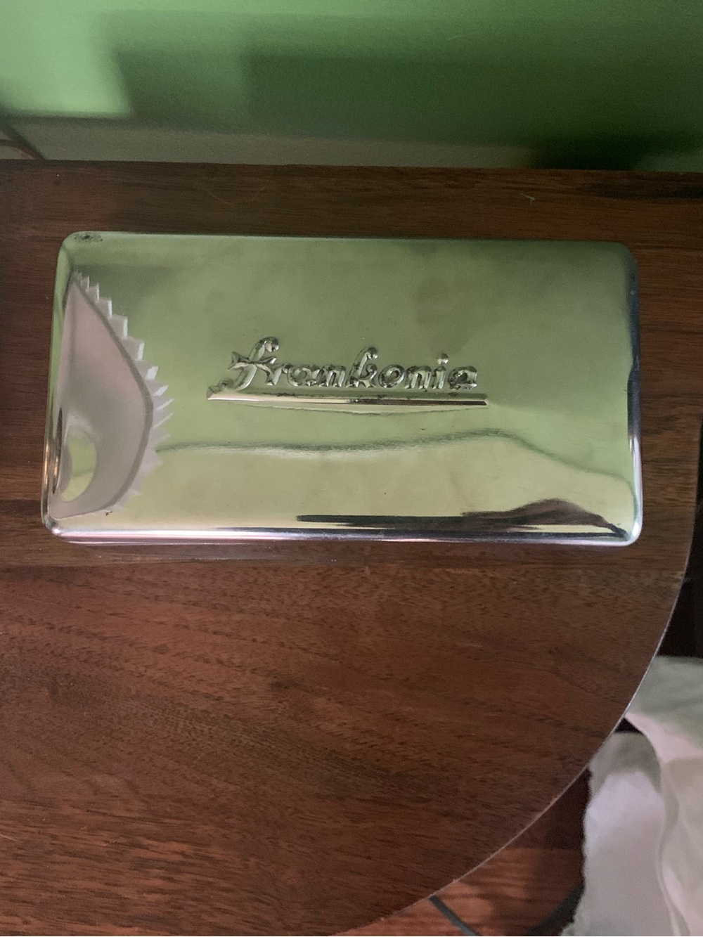 Frankonia Silver Metal Case